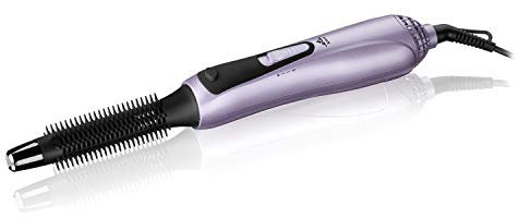 ETA Rosalia Lockenstab I Haarstyling I 16mm & 19mm Bürste I 400W I 2 Stufen I Locken I Pflege I Schlaufe I 1.8m Kabel I Violett