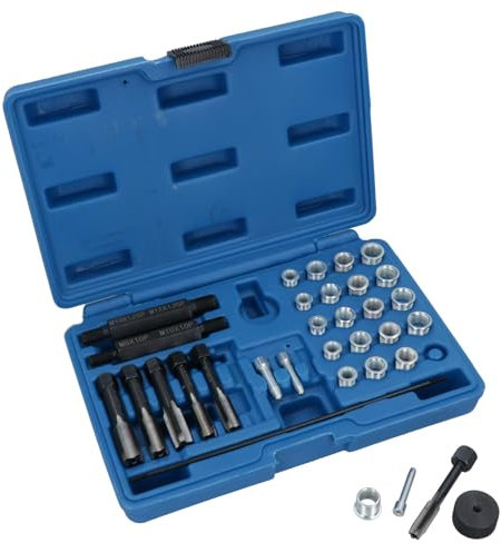 AB Tools Glow Plug Metric Thread Repair Kit Cylinder Head 8mm 10mm 12mm 33pc Bergen