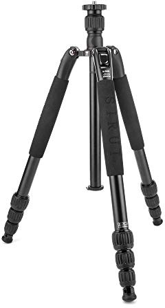 SIRUI N-1004SK universellt tre-/monostativ (aluminium, höjd: 158 cm, vikt: 1,7 kg, lastkapacitet: 12 kg) med ficka och rem