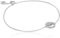 Michael Kors MKC1246AN040 Damen Armband Silber 925 Silber weiß Zirkonia 20 cm