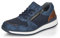 Rieker Herren Low-Top Sneaker B9006, Männer Halbschuhe, lose Einlage,straßenschuhe,Strassenschuhe,Sportschuhe,Turnschuhe,blau (14),43 EU / 9 UK