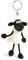 NICI Schlüsselanhänger Shaun das Schaf 10cm weiß - Nachhaltiger Begleiter Kuscheltieranhänger mit Schlüsselring für Schlüsselband, Schlüsselbund & Schlüsselhalter