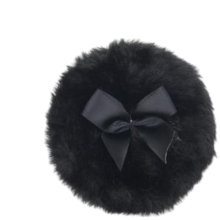 Puff de polvo para el cuerpo – Polvo cosmético de cuerpo suelto con lazo de cinta, herramienta de maquillaje seco, aplicador de polvo corporal , ideal para bebés, niños y adultos