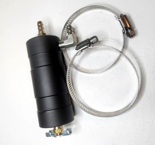 HDM Aluminum Go Kart Cart Racing Motor Oil Overflow Engine Breather Catch Tank Can