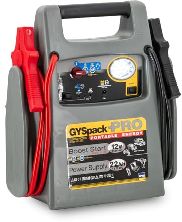 GYS 026155 Appareil d'aide au démarrage avec chargeur