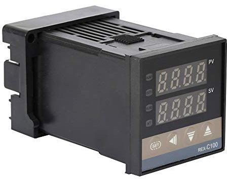 Regolatore di temperatura, 0-400 ℃ REX-C100 FK02-M * AN Termostato digitale PID Termostato AC 250V Interruttore di controllo della temperatura Termostati