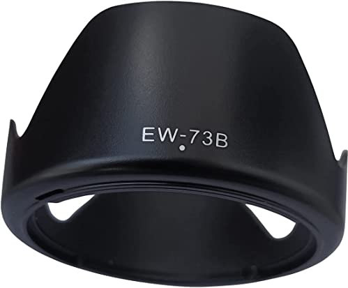 EW-73B - Parasol para Canon EF-S 18-135mm f/3.5-5.6 is (no USM), 18-135mm f/3.5-5.6 is/is STM (no USM), EF-S 17-85mm f/4.5-5.6 is USM SLR ObSLR Lente,67mm Digital Tulip Flower Lens Hood