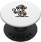 Boxer Dog Detective Funny Mystery PopSockets mit austauschbarem PopGrip