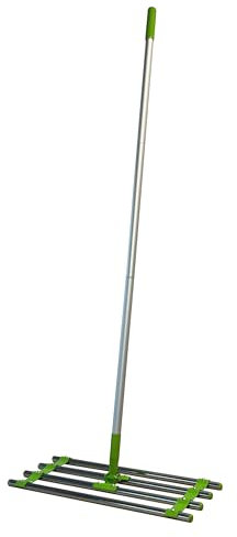 Selections Garden Lawn Levelling Top-Dressing Rake Lute with Long Handle