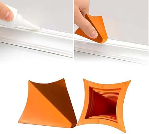 Outil de Lissage En Silicone - Couture et Calfeutrage pour Dissolvant Mastic, Applicateur Réutilisable (2)