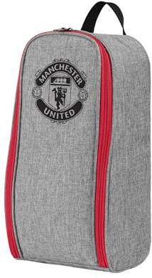 FOCO Officiell licensierad produkt Manchester United FC Grey skoväska