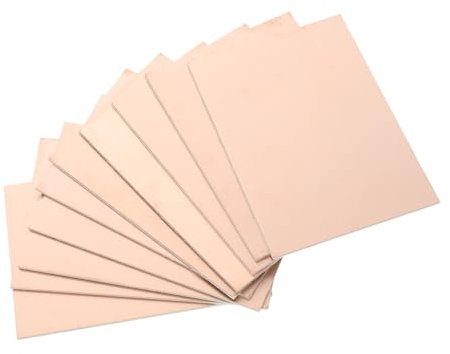 COSMEVIVI 10pezzi Scheda Di Prototipazione Pcb Rivestita in Rame Per Progetti Elettronici Fai Da Te Stampato Scheda Di Progetto