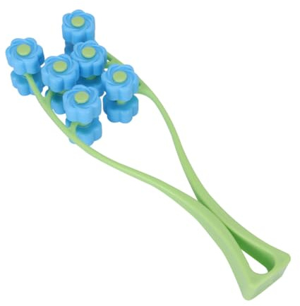 DECOMELODY Masseur Facial Roller Menton Outil de Massage Compact Stimulation Lymphatique et Circulation Sanguine Femme Portable et Pratique