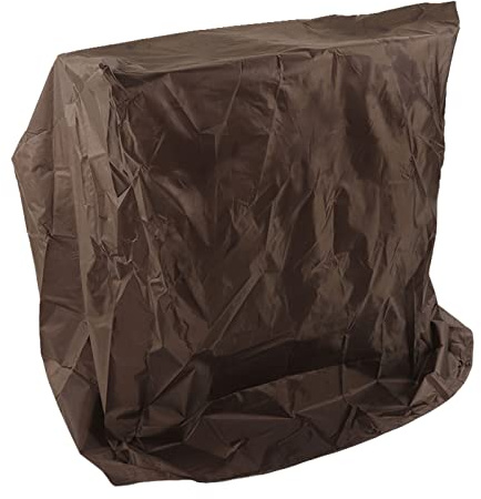 Aoaoy Snow Thrower Cover Multipurpose Large Portable Snow Shovel Dust Cover for Snow Thrower (Brown)