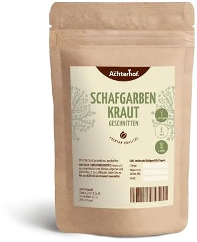 100 g Schafgarbenkraut geschnitten Schafgarbenkrauttee Scharfgabe Kräutertee natürlich vom-Achterhof
