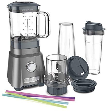 Cuisinart CPB-380P1 Hurricane Compact Juicing Blender, Gunmetal