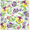 Tete a Tete 3Ply Flowery Tissue Paper Napkins Serviettes 33cm x 33cm - Pack of 20 (Beautiful Pansies)