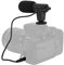 Goshyda On Camera Microphone, 3.5mm Universal Video Microphone Mini Noise Reduction Mic with Windproof Sponge, Compatible with Cameras Camcorders, for Vlogging Live Conference Video