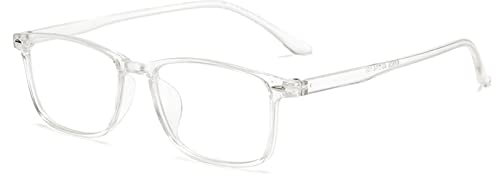 LOMYLM Blue Light Blocking Glasses for Women Men Kids, Clear Glasses Anti Blue Light, Bluelight Eye Protecting Glasses Computer Gaming Reading Glasses