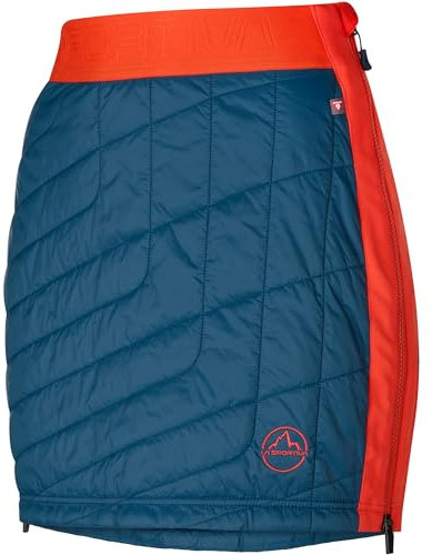 Warm Up Primaloft Skirt Women storm blue/cherry tomato (639322) L