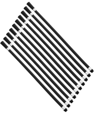 iplusmile 10piezas Manguera De Extinción De Incendios De Compatible Extintores De Polvo Seco Fácil Instalación y Reemplazo Uso Oficinas y Emergencias