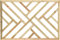 Contemporary Wooden Lattice Decking Panel, Green Treated, (W) 1130mm x (H) 760mm x (T) 34mm