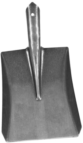 JOINPAYA Pala para Flores De Uso Doméstico Herramienta De Acero Al Carbono Práctica Resistente para Jardinería y Agricultura Original Color Tamaño Mediano