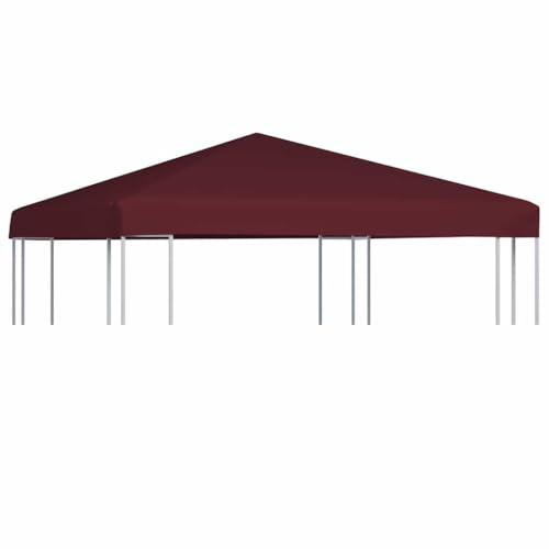 Genérico Toldo de cenador Burdeos 310 g/m² 3x3 m,Casa y jardín,Jardín,Artículos de Exterior,Estructuras de Exteriores,Accesorios para pabellones y cenadores,Cubiertas para Carpas y cenadores-46620