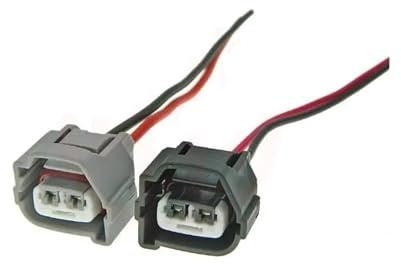 Tändspole Terminal Kontakt För Accent 1,6L För Elantra J3 För Kia 2-vägs 2-polig 90980-10901 Tändspole Anslutning Plugg Kabel Trådmatta(1 SET)