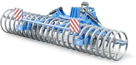 bruder 02222 - LEMKEN Frontpacker Vario Pack K, Remorque pour tracteur, Ferme, Agriculture