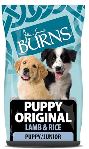Burns Pet Nutrition Hypoallergenic Complete Dry Dog Food Puppy Original Lamb and Rice 2 kg