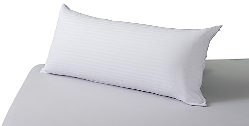 Savel Kopfkissenbezug, 100% Baumwolle, weich und feuchtigkeitsabsorbierend 105 weiß