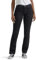 Lee Damen Relaxed Fit Straight Leg Jeans, Schwarz Onyx, 48 Short