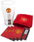 Official Manchester Utd Mini Bar Set (Pint Glass, Bar Towel & Coasters)