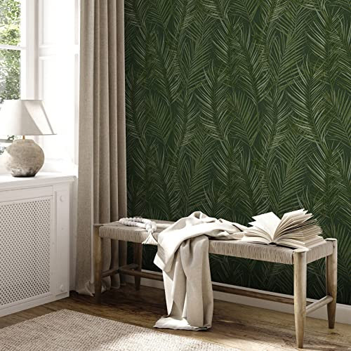 A.S. Création Tapete Floral Grün Attractive 2 390385 - Gräser Vliestapete - 10,05 m x 0,53 m Made in Germany