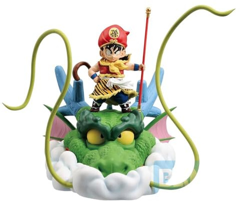 Banpresto Kleine Gohan-Statue Auf Shenron 18 cm
