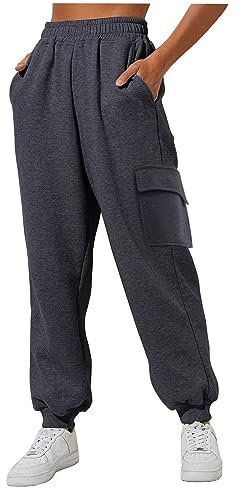 Jogginghose Damen Thermohose Damen Winter Freizeithose Strumpfhosen Gefüttert Sweatpants Wanderhose Winter Winterpullover Warm Lang Yoga Pants Freizeithose Damen-Thermohose/Jogginghose/Damenhosen