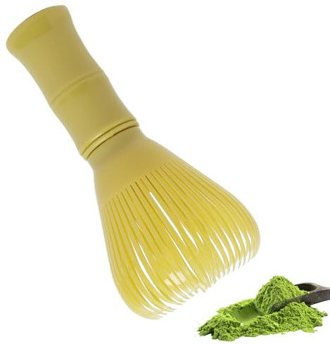 Frusta Matcha, Matcha Whisk di Materiale Resina Matcha Scopa Tradizionale Starter Giapponese, Matcha Pennello per Accessori Cerimonia Tè, Chasen per Matcha in Polvere, Tè Fare Strumenti Da Cucina