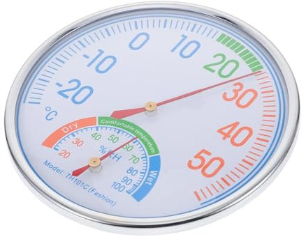 Toyvian Higrómetro Hogar Termómetro De Exterior Para Patio Medidor De Humedad Accesorio Para Sauna Higrómetro Digital