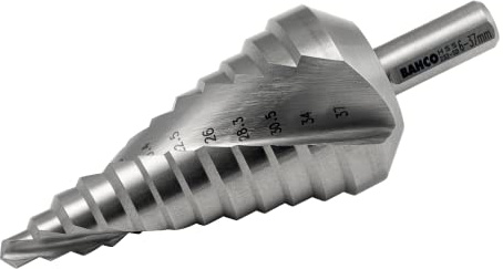 Bahco 232-SD Stufenbohrer 6-37, 12 Stufen