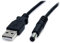 adaptare 40545 Lade-Kabel USB-Stecker Typ A auf DC-Hohlstecker (5,5 x 2,5 mm, 60 cm)