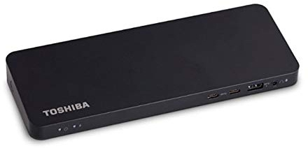 Toshiba Thunderbolt 3 Dock - USB-C/USB 3.0/LAN/VGA/HDMI/DP/Mini DP Black