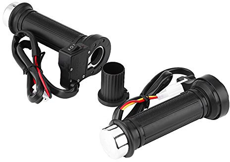 griffheizung,Motorrad Lenkergriffe-Duokon Elektrischer Motorradgriff 、 EIN Paar CS-392 12V Motorrad Modifizierter Universal Elektrischer Griff