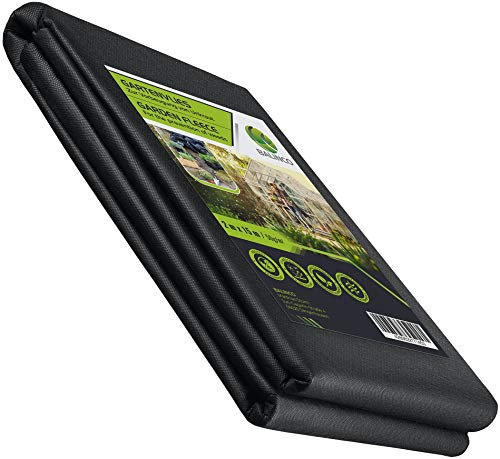 BALINCO Velo per Erbacce 50g/m² | Foglio per Erbacce | Velo da Giardino Contro Le Erbacce - Resistente agli Strappi, permeabile all'Acqua e ad Alta stabilizzazione UV (30m² (15m x 2m))