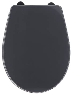 Tendance - Abattant wc plastique 18 pouces attaches plastiques - gris