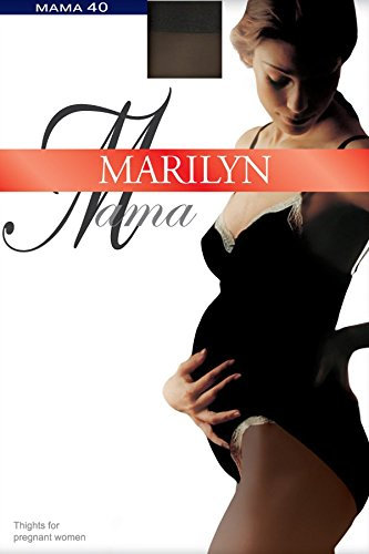 Marilyn Calzamaglia trasparente con speciale gherone intorno alla zona addominale, 40 denari Beige (Visone). S