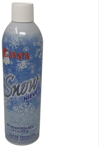 Santa Snow Spray Christmas Artificial Can18 Oz Tree Holiday Winter Fake Party Spray