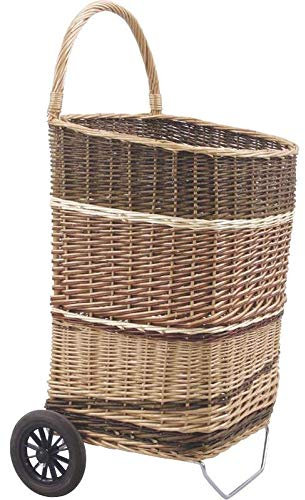 AUBRY GASPARD Wicker Trolley