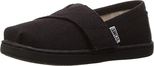 TOMS Espadrilles Unisexes Baby Alpargata, NOIR, 26