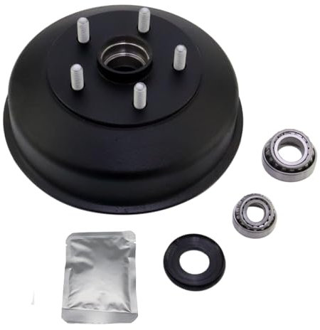 p4U BREMSTROMMEL Orig. PEITZ R 234-76, 230 X 40, 5 X 112 inklusive Lager 30204 30206 0543482090 mit Dichtring und Fett